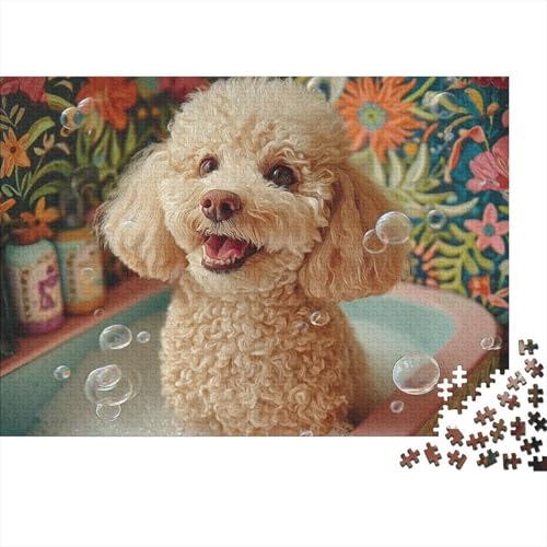 Hund, entzückende Hunde-Puzzlespiele, geeignet für Mädchen und Jungen, sehr interessant und schwierig, 500 Teile (52 x 38 cm) von CKMSMCS