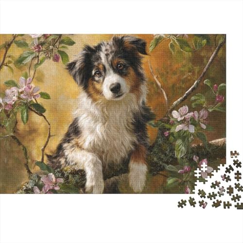 Hund, entzückender Hund, EIN lustiges und Cooles Lern-Puzzlespiel mit einem sehr hohen Schwierigkeitsgrad, 500 Teile (52 x 38 cm) von CKMSMCS