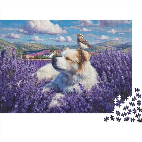 Hund, entzückender Hund, Lernspiele, anspruchsvolle Puzzlespiele, Geschenkideen für Frauen und Männer, 500 Teile (52 x 38 cm) von CKMSMCS
