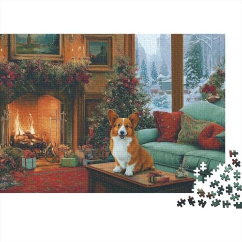 Hund, entzückender Hund, anspruchsvolles Lernspiel, geeignet für Kinder und Erwachsene, EIN tolles Geschenk, 1000 Teile (75 x 50 cm) von CKMSMCS