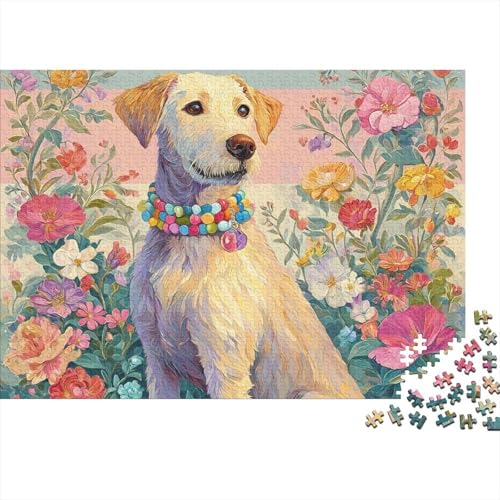 Hund, entzückender Hund, anspruchsvolles Lernspiel, geeignet für Kinder und Erwachsene, EIN tolles Geschenk, 1000 Teile (75 x 50 cm) von CKMSMCS