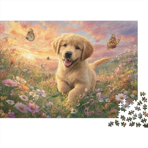 Hund, entzückender Hund, anspruchsvolles Lernspiel, geeignet für Kinder und Erwachsene, EIN tolles Geschenk, 1000 Teile (75 x 50 cm) von CKMSMCS