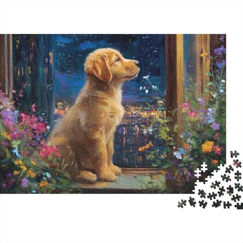 Hund, entzückender Hund, anspruchsvolles Lernspiel, geeignet für Kinder und Erwachsene, EIN tolles Geschenk, 500 Teile (52 x 38 cm) von CKMSMCS