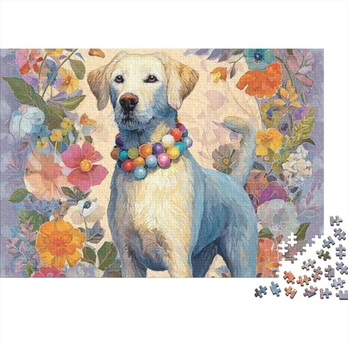 Hund, entzückender Hund, geeignet für Familienunterhaltung, süß und lustig, hoher Schwierigkeitsgrad, 1000 Stück (75 x 50 cm) von CKMSMCS