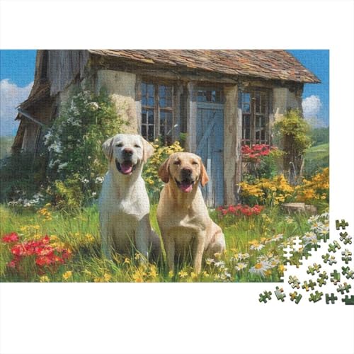 Hund, entzückender Hund, pädagogisches Puzzlespiel für Jugendliche und Erwachsene, cool und unterhaltsam, super herausfordernd, 1000 Teile (75 x 50 cm) von CKMSMCS