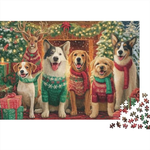 Hund, entzückender Hund, sehr interessantes Lernspiel mit einzigartiger Form und voller Überraschungen, 1000 Teile (75 x 50 cm) von CKMSMCS