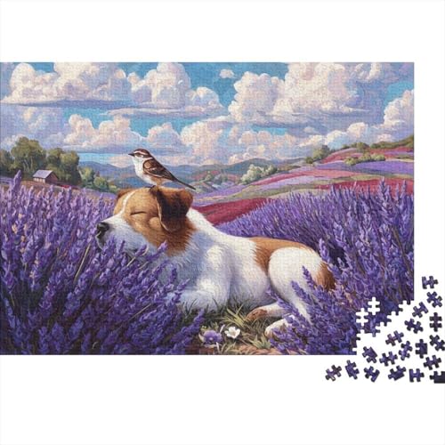 Hund, entzückender Hund, sehr interessantes Lernspiel mit einzigartiger Form und voller Überraschungen, 300 Teile (40 x 28 cm) von CKMSMCS