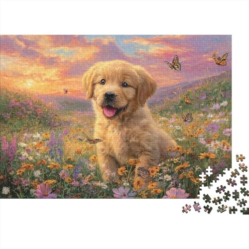 Hund, entzückender Hund, unterhaltsame Lernspiele für die ganze Familie, geeignet für Kinder und Erwachsene, hoher Schwierigkeitsgrad, 500 Teile (52 x 38 cm) von CKMSMCS