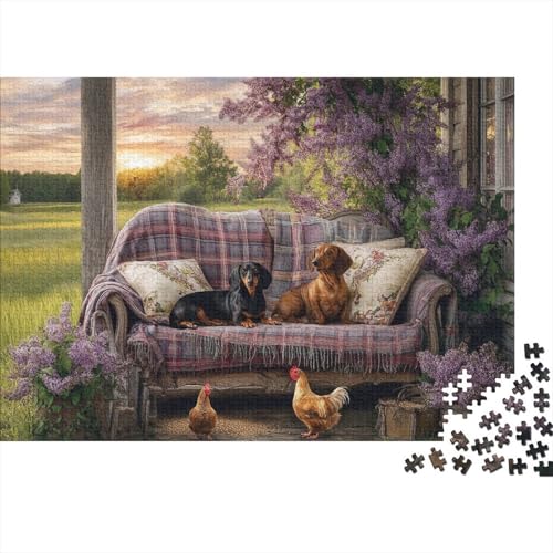 Hund, entzückender Hund. EIN einzigartiges und kreatives Spiel, das herausfordernd und unterhaltsam ist. 500 Teile (52 x 38 cm) von CKMSMCS