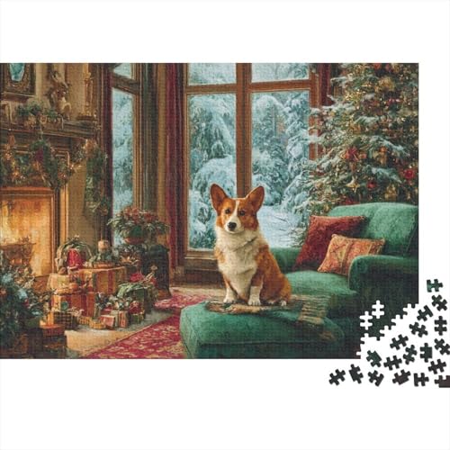Hund, entzückender Hund. EIN lustiges Familienspiel, geeignet für Erwachsene, Jugendliche und Kinder. Super schwierig, einzigartiges Design, 1000 Teile (75 x 50 cm) von CKMSMCS
