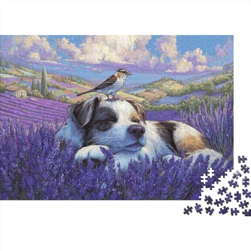 Hund, entzückendes Hunde-Lernspiel, geeignet für Kinder ab 10 Jahren und Erwachsene, interessant und herausfordernd, 1000 Teile (75 x 50 cm) von CKMSMCS