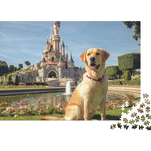 Hund, entzückendes Hunde-Lernspiel, geeignet für Kinder ab 10 Jahren und Erwachsene, interessant und herausfordernd, 300 Teile (40 x 28 cm) von CKMSMCS
