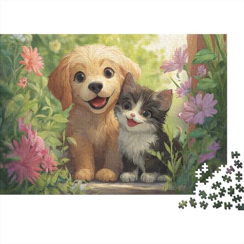 Hund, entzückendes Hunde-Lernspiel, geeignet für Kinder ab 10 Jahren und Erwachsene, interessant und herausfordernd, 300 Teile (40 x 28 cm) von CKMSMCS