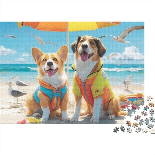 Hund, entzückendes Hunde-Lernspiel, geeignet für Kinder ab 10 Jahren und Erwachsene, interessant und herausfordernd, 500 Teile (52 x 38 cm) von CKMSMCS