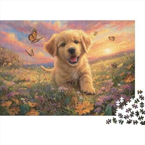 Hund, entzückendes Hunde-Lernspiel, geeignet für Kinder ab 10 Jahren und Erwachsene, interessant und herausfordernd, 500 Teile (52 x 38 cm) von CKMSMCS