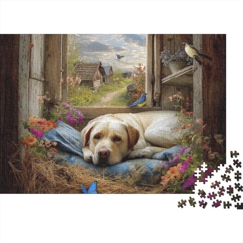 Hund. Bezaubernde Hunde-Lernspiele für Erwachsene und Kinder Freunde und Familie. 500 Teile (52 x 38 cm). von CKMSMCS