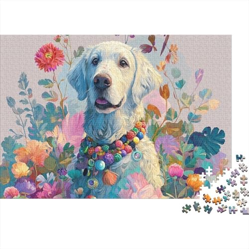 Hund. Bezaubernde Hunde-Lernspiele für Erwachsene und Kinder Freunde und Familie. 500 Teile (52 x 38 cm). von CKMSMCS