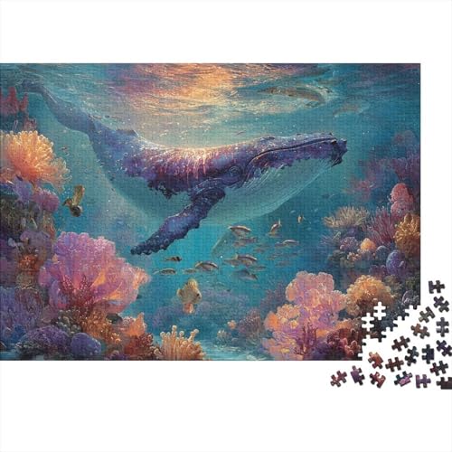 Lernspiele und Lernspiele zum Thema Meeresleben und Unterwasserwelt, geeignet für Teenager mit einzigartigem Stil, 300 Teile (40 x 28 cm) von CKMSMCS