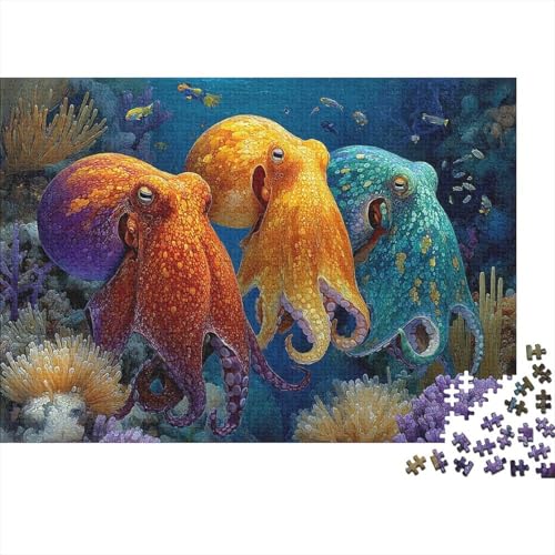 Lernspiele zu Unterwasserlebewesen und der Unterwasserwelt für Erwachsene und Kinder Freunde und Familie. 1000 Teile (75 x 50 cm) von CKMSMCS