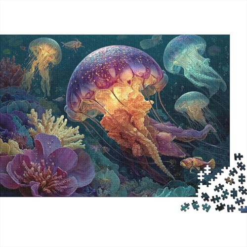 Lernspiele zu Unterwasserlebewesen und der Unterwasserwelt für Erwachsene und Kinder Freunde und Familie. 1000 Teile (75 x 50 cm) von CKMSMCS