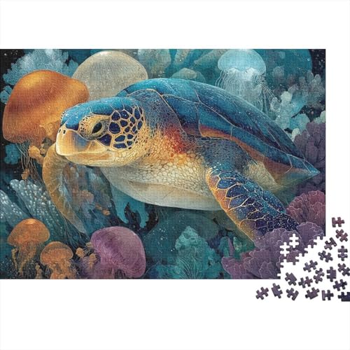 Meeresleben Unterwasserwelt. EIN einzigartiges und kreatives Spiel, das herausfordernd und unterhaltsam ist. 1000 Teile (75 x 50 cm) von CKMSMCS