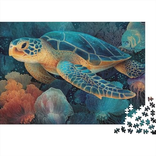 Meeresleben Unterwasserwelt. EIN einzigartiges und kreatives Spiel, das herausfordernd und unterhaltsam ist. 500 Teile (52 x 38 cm) von CKMSMCS