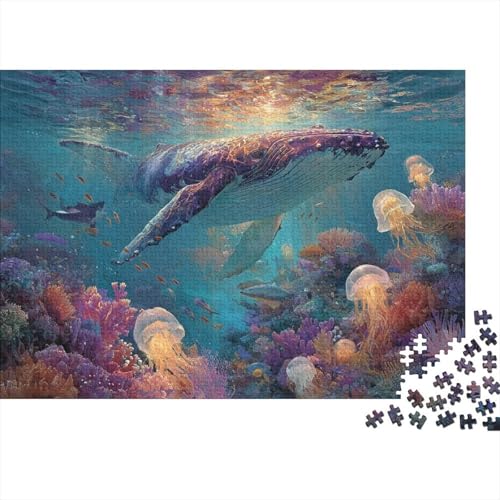 Meereslebewesen, Unterwasserwelt, lustige Geschenke und Aktivitäten für Erwachsene, toll für Familienspaß, extrem schwierig, 300 Stück (40 x 28 cm) von CKMSMCS