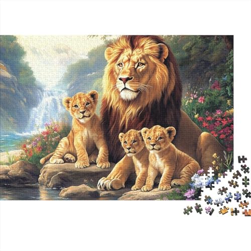 Niedliche Tiere, Lernspiel, Herausforderung, Spielzeug, Geschenke, Puzzles für Erwachsene und Kinder ab 14 Jahren, 1000 Teile (75 x 50 cm) von CKMSMCS