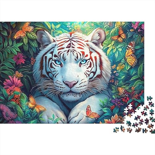 Niedliche Tiere, Lernspiele, geeignet für Kinder ab 14 Jahren, Familienunterhaltung, Herausforderungen mit hohem Schwierigkeitsgrad, 1000 Teile (75 x 50 cm) von CKMSMCS