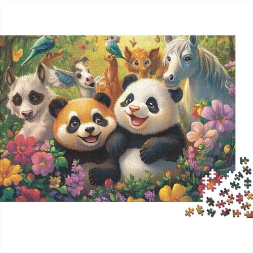Niedliche Tiere, Lernspiele, geeignet für Kinder und Jugendliche, sehr interessant und schwierig, 300 Teile (40 x 28 cm) von CKMSMCS