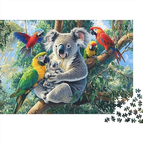 Niedliche Tiere, Lernspiele für Erwachsene und Kinder Freunde und Familie, 300 Stück (40 x 28 cm). von CKMSMCS