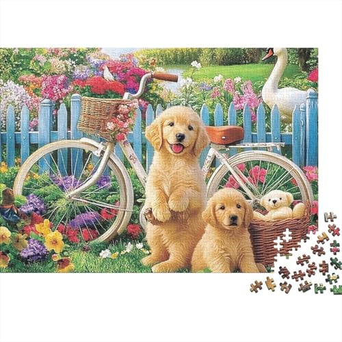 Niedliche Tiere, Lernspiele für Erwachsene und Kinder Freunde und Familie. 500 Stück (52 x 38 cm) von CKMSMCS