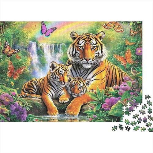 Niedliche Tiere, Tiere, sehr interessantes Puzzlespiel, geeignet für Familienunterhaltung, anspruchsvoll, 1000 Teile (75 x 50 cm) von CKMSMCS