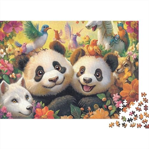 Niedliche Tiere, cool und perfekt für die Heimdekoration. Anspruchsvolles Puzzle, geeignet als Geschenk. 500 Teile (52 x 38 cm) von CKMSMCS