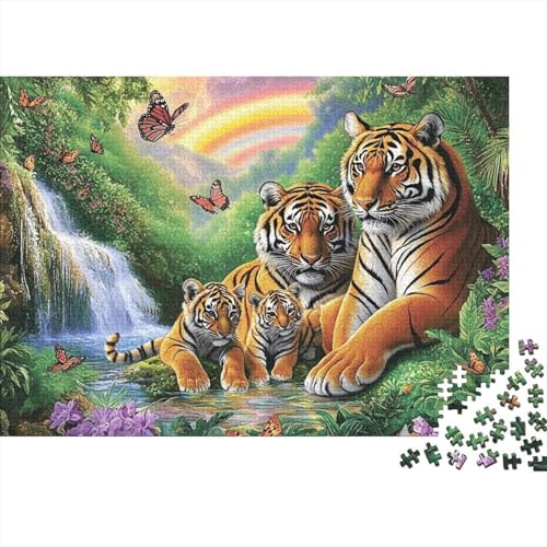 Niedliche Tiere, lustiges Lernspiel, Herausforderungsspielzeug für Männer und Frauen, 1000 Stück (75 x 50 cm) von CKMSMCS