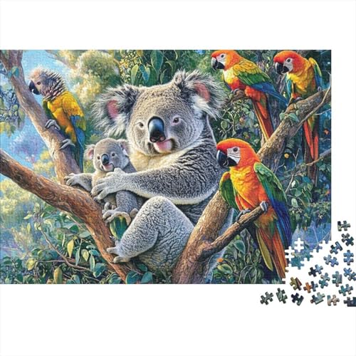 Niedliche Tiere, lustiges Lernspiel, Herausforderungsspielzeug für Männer und Frauen, 300 Stück (40 x 28 cm) von CKMSMCS
