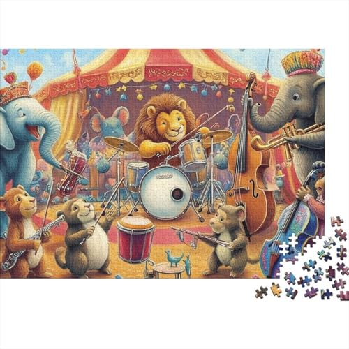 Niedliche Tiere. EIN einzigartiges und kreatives Spiel, das herausfordernd und unterhaltsam ist. 1000 Teile (75 x 50 cm) von CKMSMCS