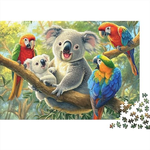 Niedliche Tiere. EIN einzigartiges und kreatives Spiel, das herausfordernd und unterhaltsam ist. 300 Teile (40 x 28 cm) von CKMSMCS