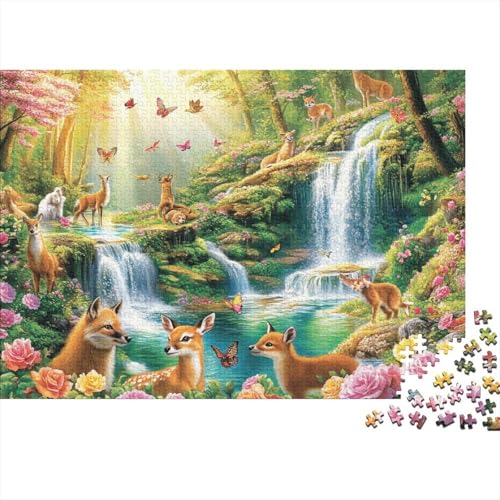 Niedliche Tiere. EIN einzigartiges und kreatives Spiel, das herausfordernd und unterhaltsam ist. 300 Teile (40 x 28 cm) von CKMSMCS