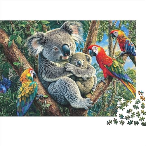 Niedliche Tiere. EIN einzigartiges und kreatives Spiel, das herausfordernd und unterhaltsam ist. 500 Teile (52 x 38 cm) von CKMSMCS