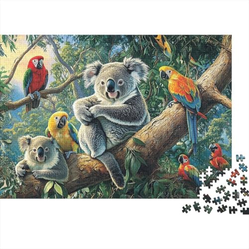 Niedliche Tiere. EIN höchst kreatives Spiel mit hohem Schwierigkeitsgrad. Geeignet für Jugendliche und Erwachsene. 1000 Teile (75 x 50 cm). von CKMSMCS