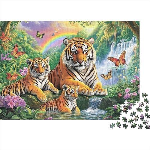 Niedliche Tiere. Sehr interessantes Lernspiel mit einzigartiger Form und voller Überraschungen. 500 Teile (52 x 38 cm) von CKMSMCS