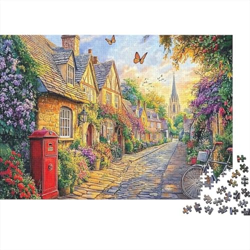 Schöne Häuser, Haus, sehr interessantes Puzzlespiel, geeignet für Familienunterhaltung, anspruchsvoll, 500 Teile (52 x 38 cm) von CKMSMCS
