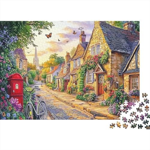 Schöne Häuser, Haus-Lern- und Lernspiele, geeignet für Teenager mit einzigartigem Stil, 500 Stück (52 x 38 cm) von CKMSMCS