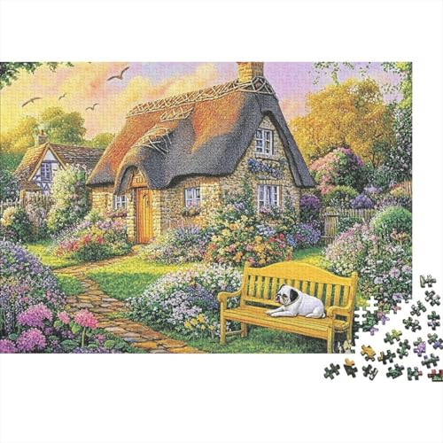 Schöne Häuser, Haus-Lernspiel, geeignet für Kinder ab 10 Jahren und Erwachsene, interessant und herausfordernd, 300 Teile (40 x 28 cm) von CKMSMCS