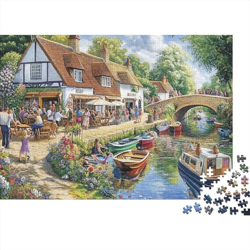 Schöne Häuser, Haus-Lernspiel, geeignet für Kinder ab 10 Jahren und Erwachsene, interessant und herausfordernd, 500 Teile (52 x 38 cm) von CKMSMCS