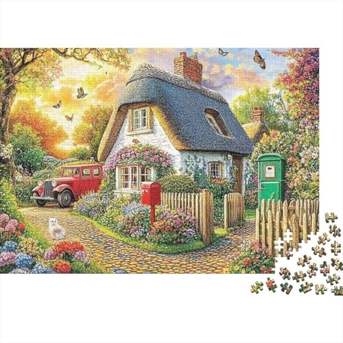 Schöne Häuser, anspruchsvolles Lernspiel, geeignet für Kinder und Erwachsene, EIN tolles Geschenk, 1000 Teile (75 x 50 cm) von CKMSMCS