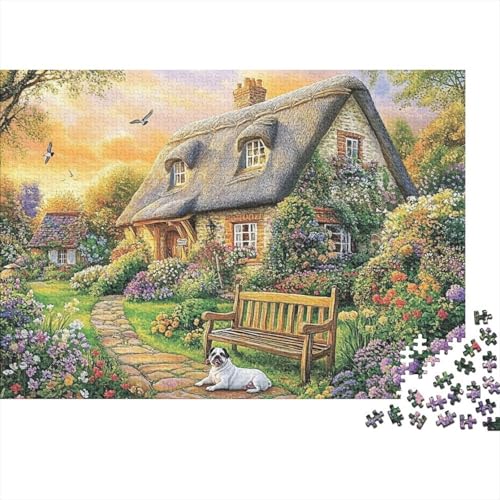 Schöne Häuser, anspruchsvolles Lernspiel, geeignet für Kinder und Erwachsene, EIN tolles Geschenk, 1000 Teile (75 x 50 cm) von CKMSMCS