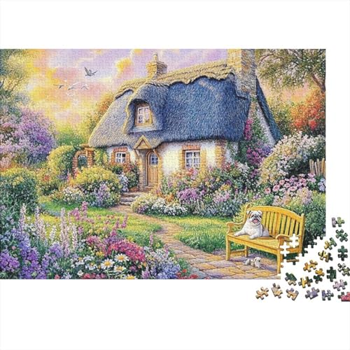 Schöne Häuser, pädagogisches Puzzlespiel für Erwachsene ab 12 Jahren, geeignet für Familienunterhaltung, 1000 Teile (75 x 50 cm) von CKMSMCS