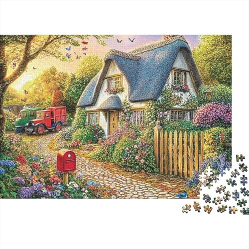 Schöne Häuser, pädagogisches Puzzlespiel für Erwachsene ab 12 Jahren, geeignet für Familienunterhaltung, 1000 Teile (75 x 50 cm) von CKMSMCS